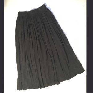 The Perfect Long Black Skirt
